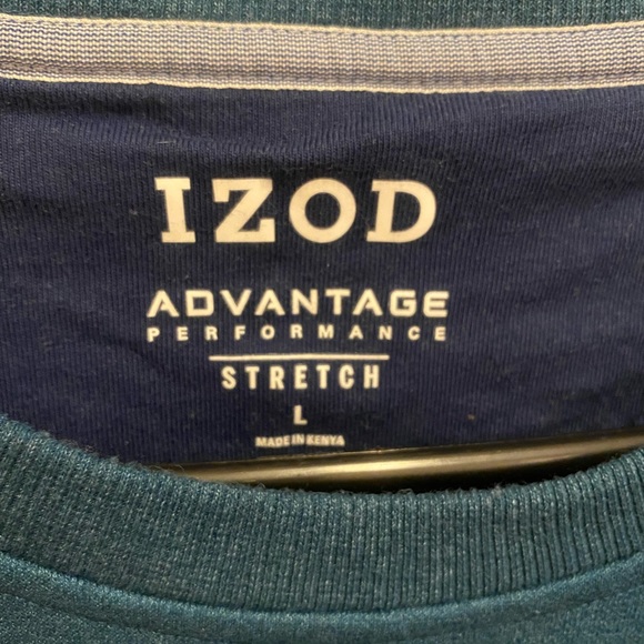 Mens IZOD Crewnwck - Picture 2 of 2